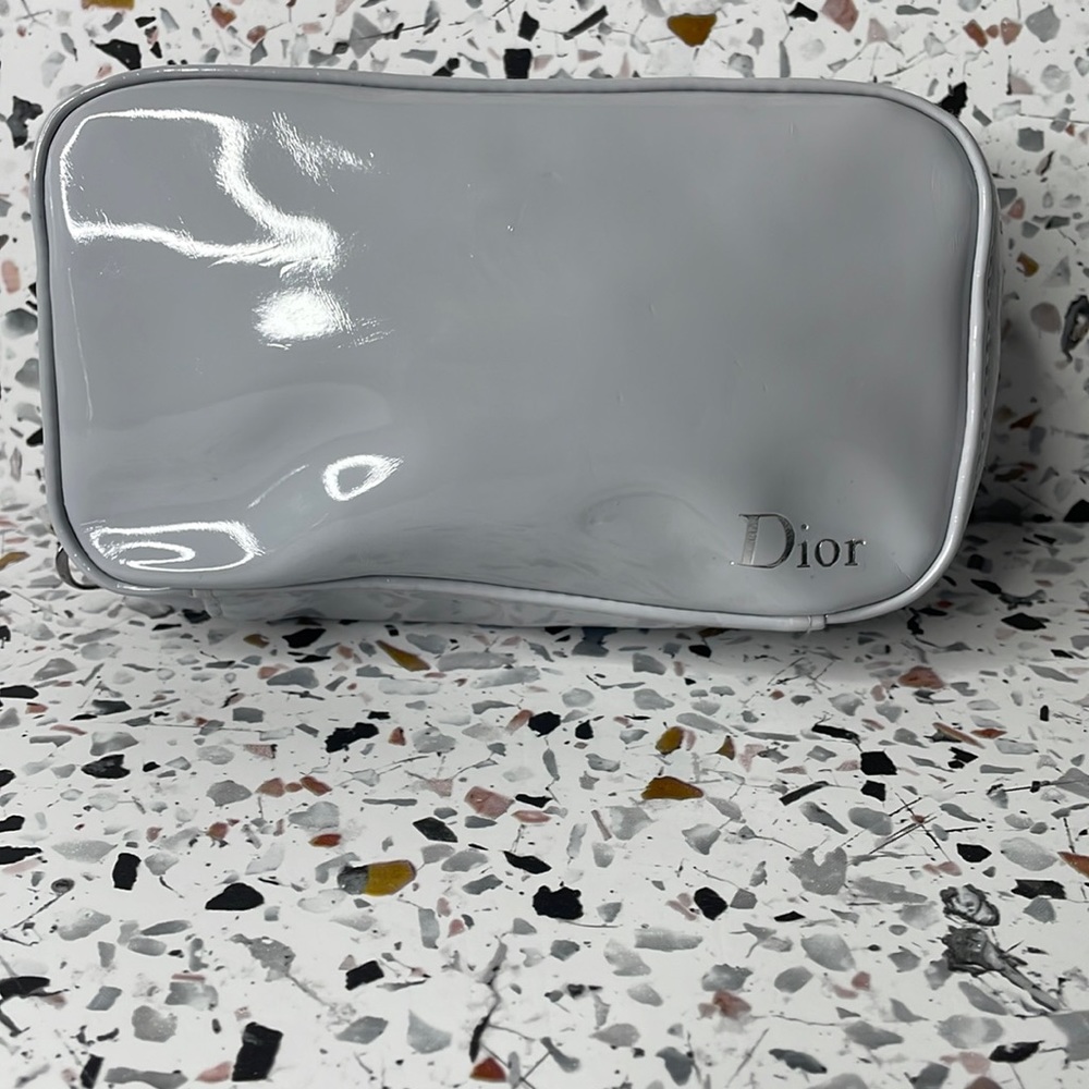 Christian Dior Patent Leather Make-up bag